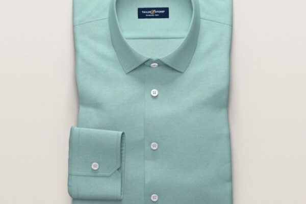 Light sage green mens dress shirt