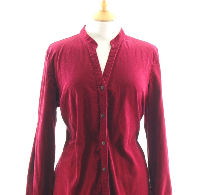 Corduroy dress shirt women red needlecord dresses cotton visit