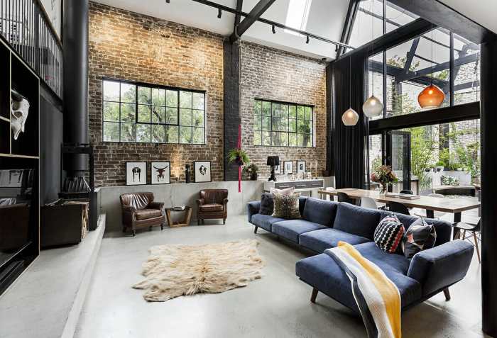 Is industrial look decor still in style 2018