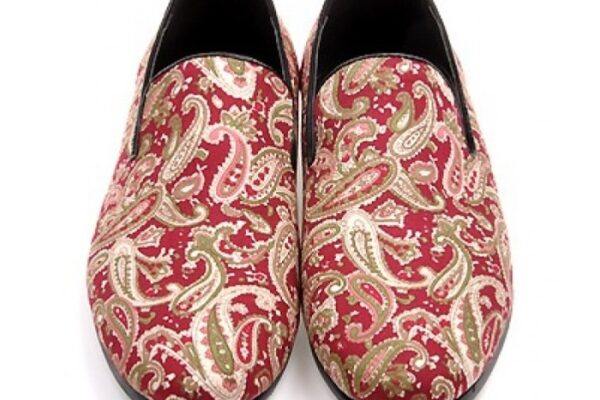 Mens paisley dress shoes