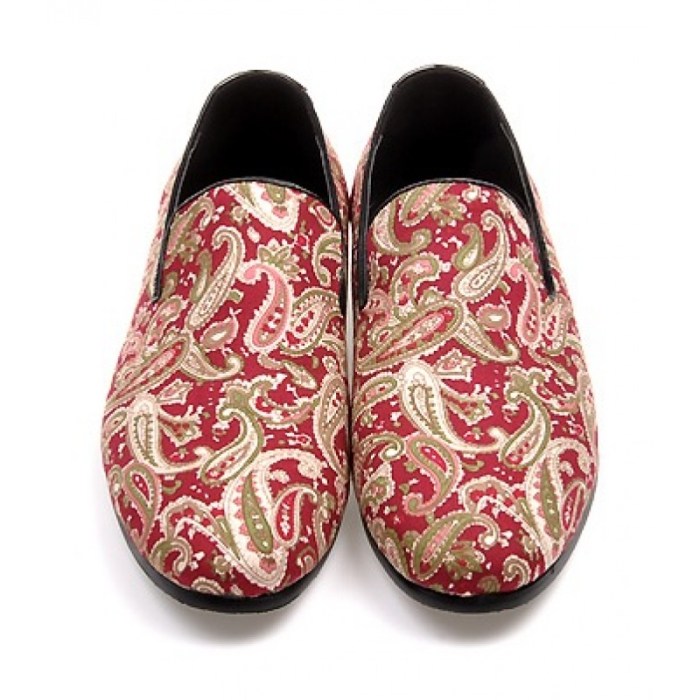 Mens paisley dress shoes