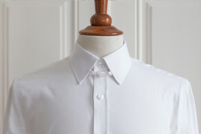 Tab collar mens dress shirts