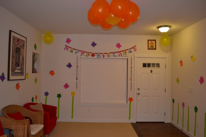 How to decorate a room for birthday party