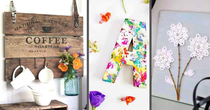 How to make home decoration crafts