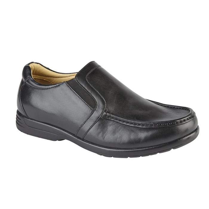 Mens extra wide casual dress shoes