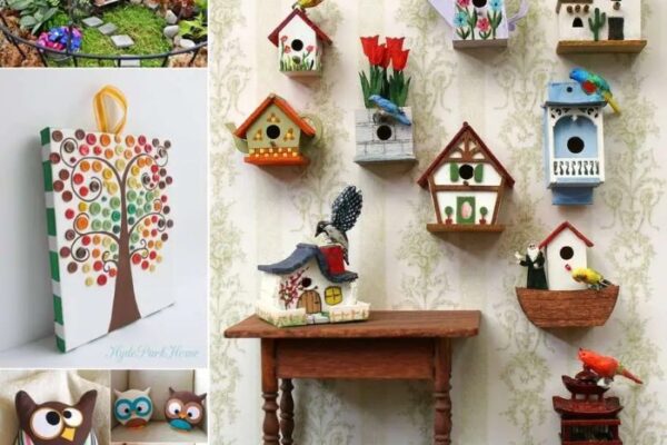 How to make home decoration crafts