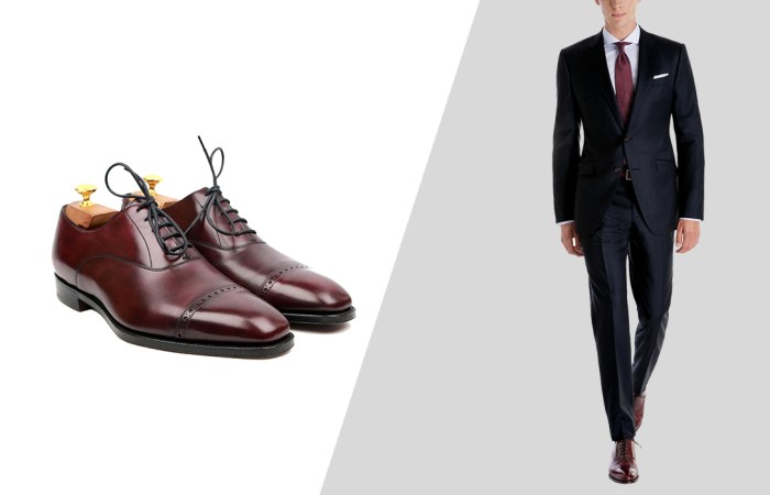 Mens bordeaux dress shoes