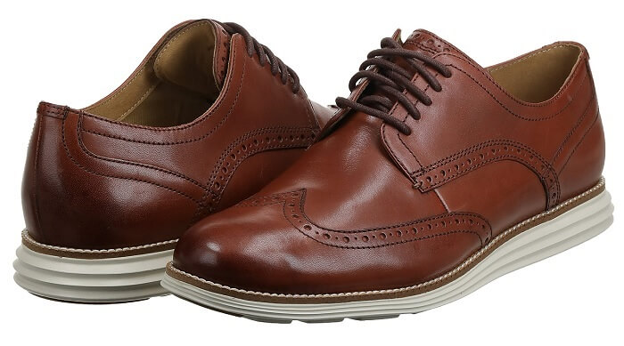 Wide toe box dress shoes for men