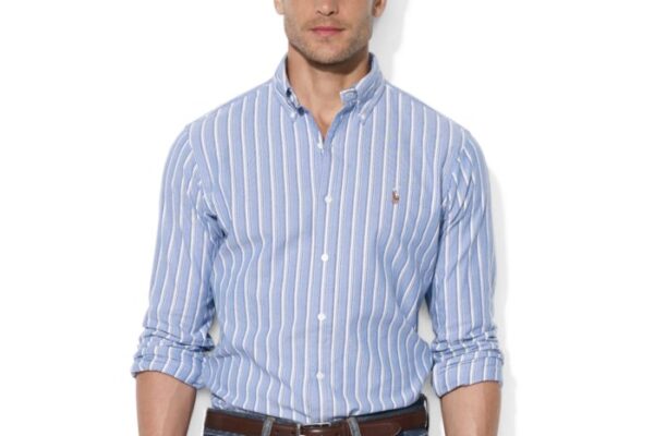 Oxford dress shirt men