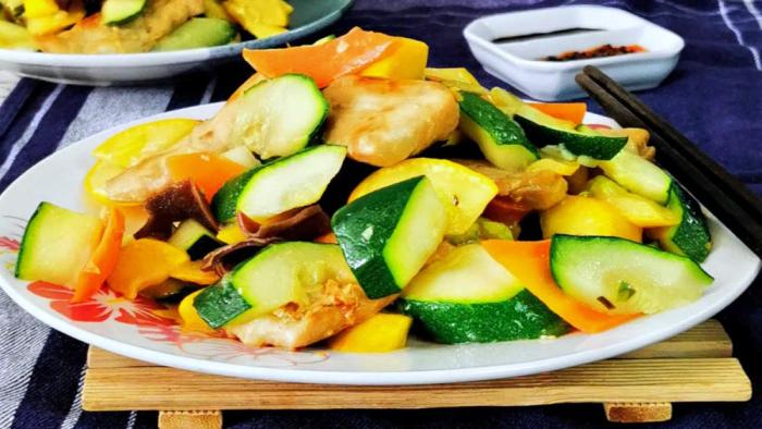 How to cook zucchini chinese style