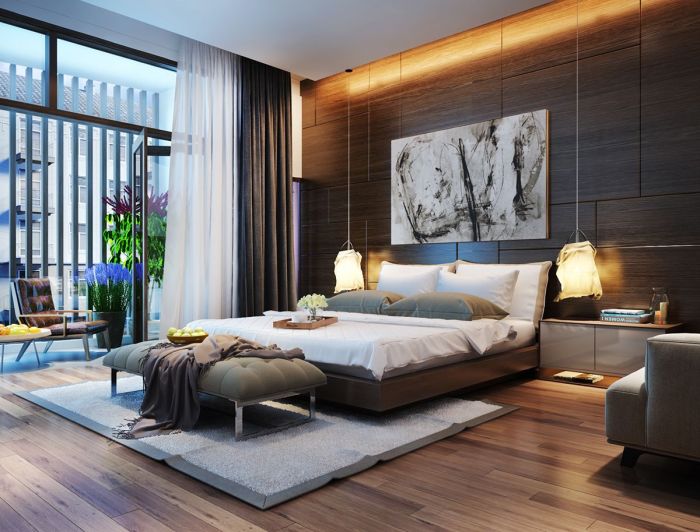 Contoh desain interior kamar tidur