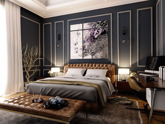 Contoh desain interior kamar tidur