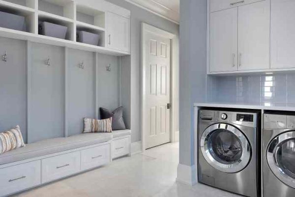 Desain interior ruangan laundry