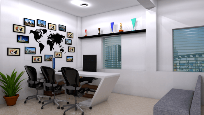 Desain interior kantor travel